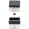 TL082CP Dual High Slew Rate JFET-Input Operational Amplifier Op-Amp IC DIP-8 & 8-Pin DIP Sockets with Machined Contact Pins (Pack of 1)-1