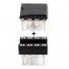 TL082CP Dual High Slew Rate JFET-Input Operational Amplifier Op-Amp IC DIP-8 & 8-Pin DIP Sockets with Machined Contact Pins (Pack of 1)-0