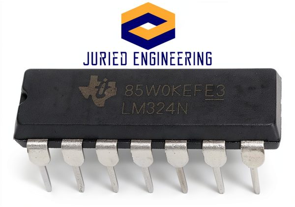 LM324N TI Quadruple Amplifier Low Power Wide Supply (Pack of 5)-5