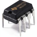 NE5532P TI Operational Amplifier 10MHz Bandwidth 100dB CMRR 8-Pin DIP-0