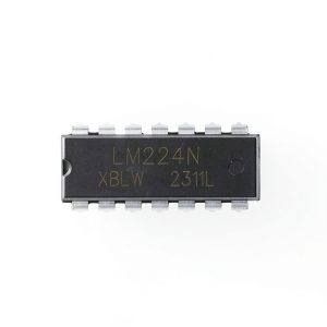 LM224 Quad Operational Amplifier 10pcs DIP-14 by HUABAN-0