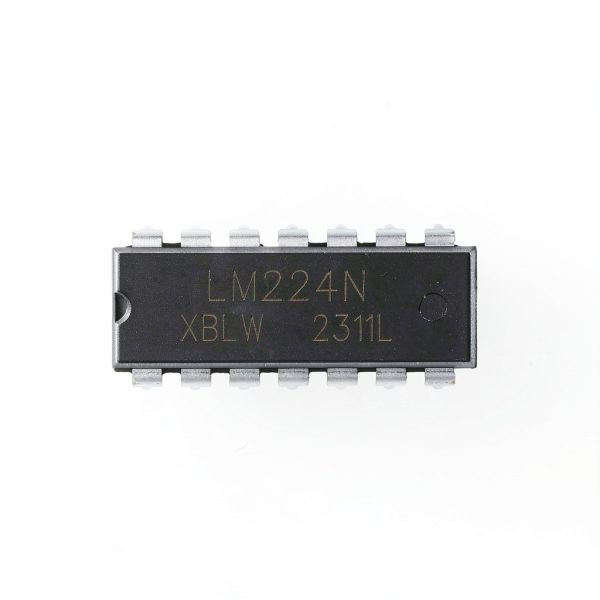 LM224 Quad Operational Amplifier 10pcs DIP-14 by HUABAN-0