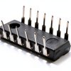 TL074CN TL074 Quad Low-Noise JFET-Input Operational Amplifier IC & 14-Pin DIP Sockets with Machined Contact Pins (Pack of 15)-6