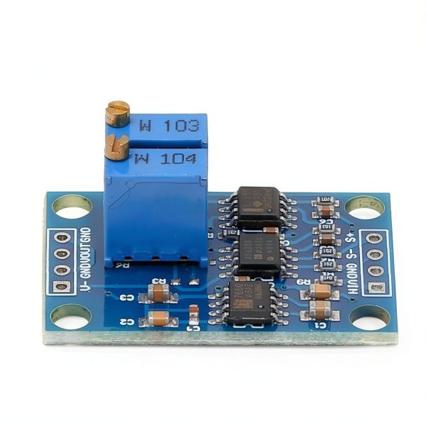 Cwmiibili AD620 Microvolt Amplifier 3-12V DC 1000x Gain ±10V Output-2