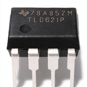 TL062 Dual Low-Power JFET-Input Op Amp by TI 200µA Supply 3.5V/µs Slew-0