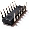 TL074CN TL074 Quad Low-Noise JFET-Input Operational Amplifier IC & 14-Pin DIP Sockets with Machined Contact Pins (Pack of 15)-7