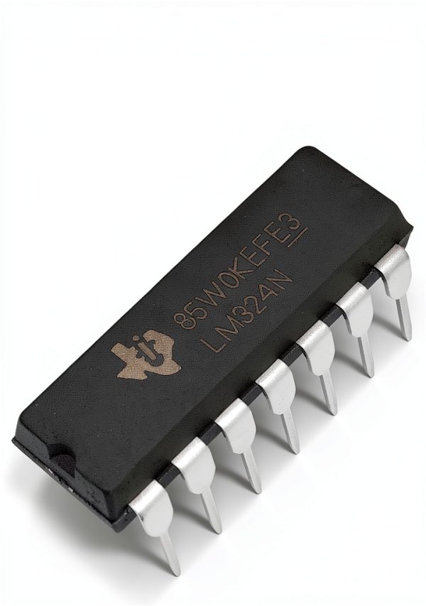 LM324N TI Quadruple Amplifier Low Power Wide Supply (Pack of 5)-6