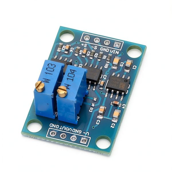 Cwmiibili AD620 Microvolt Amplifier 3-12V DC 1000x Gain ±10V Output-6
