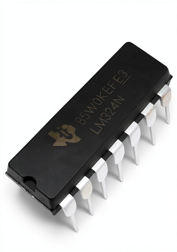 LM324N TI Quadruple Amplifier Low Power Wide Supply (Pack of 5)-0