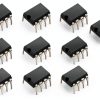 Op Amp Experimenter's Electronics Kit 2 - (2) LM4562NA (2) OPA2137P (2) OPA134PA (2) OPA277PA (2) OPA347PA Breadboard-Friendly (10 Piece op-amp Assortment)-0