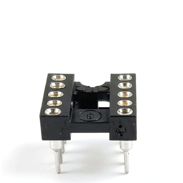 TL082CP Dual High Slew Rate JFET-Input Operational Amplifier Op-Amp IC DIP-8 & 8-Pin DIP Sockets with Machined Contact Pins (Pack of 1)-8