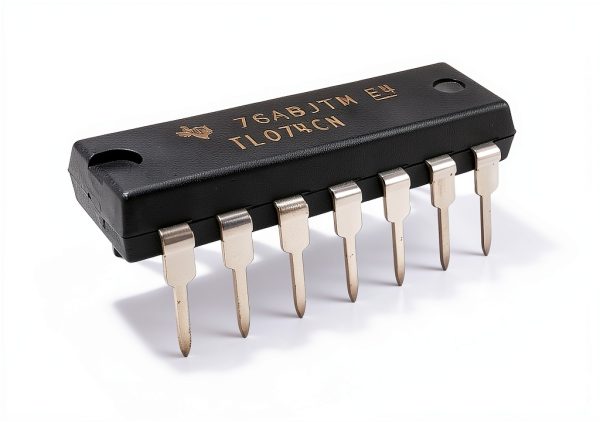 TL074CN TL074 Quad Low-Noise JFET-Input Operational Amplifier IC & 14-Pin DIP Sockets with Machined Contact Pins (Pack of 15)-4