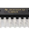 TL064CN TL064 Quad Low-Power JFET-Input Operational Amplifier Op Amp Breadboard-Friendly IC DIP-14 (Pack of 5)-0