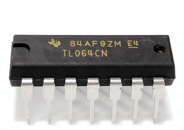 TL064CN TL064 Quad Low-Power JFET-Input Operational Amplifier Op Amp Breadboard-Friendly IC DIP-14 (Pack of 5)-0