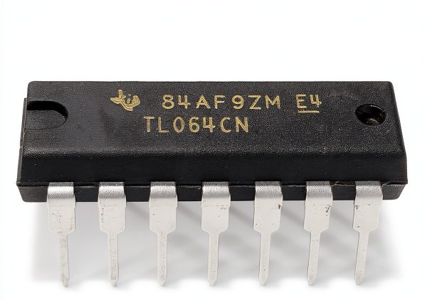 TL064CN TL064 Quad Low-Power JFET-Input Operational Amplifier Op Amp Breadboard-Friendly IC DIP-14 (Pack of 5)-4