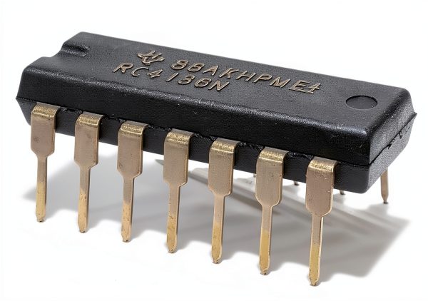 RC4136N RC4136 Quad Low Noise 30V Operational Amplifier Op Amp Breadboard-Friendly IC DIP-14 (Pack of 10)-2