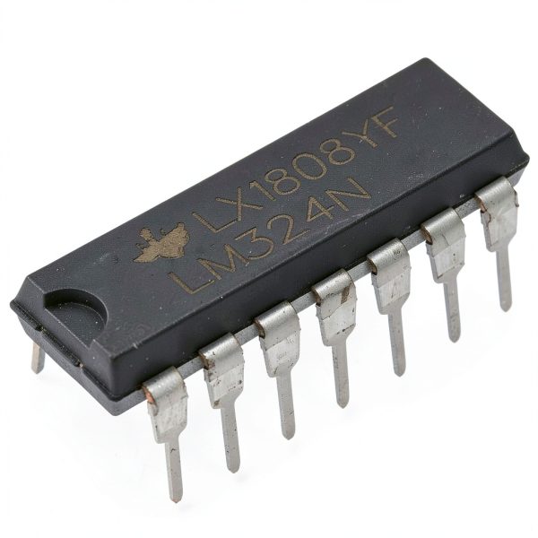 LM324N Bridgold quad operational amplifier 1MHz 14 Pin Precision-1