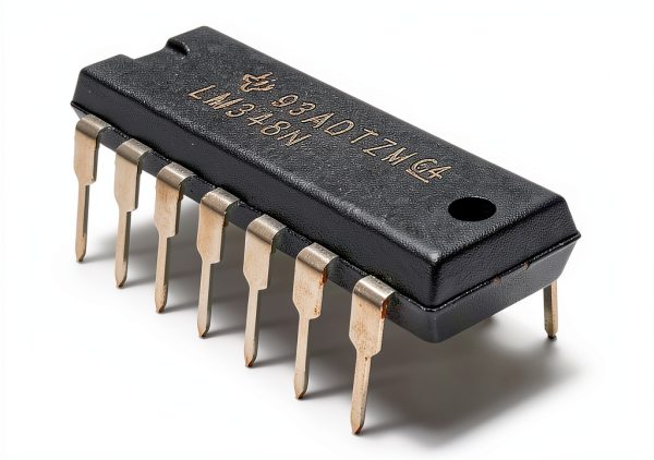 LM348N LM348 Quad High-gain Internally-Compensated 36V Operational Amplifier Op Amp Breadboard-Friendly IC DIP-14 (Pack of 10)-1