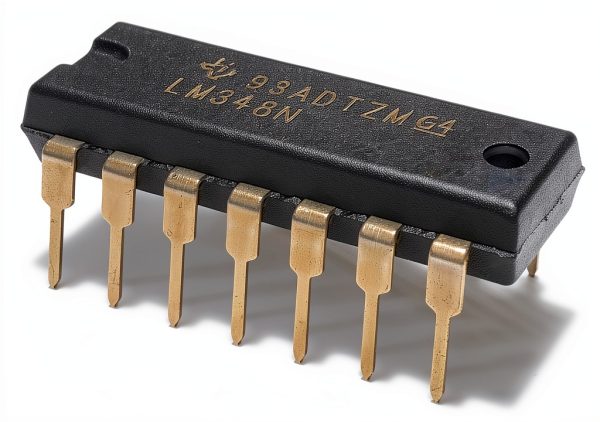 LM348N LM348 Quad High-gain Internally-Compensated 36V Operational Amplifier Op Amp Breadboard-Friendly IC DIP-14 (Pack of 10)-3