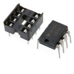 40pcs(20pcs LM358+20pcs 8P IC Block) Precision Dual Operational Amplifier 3V to 32 V,8-Pin-0
