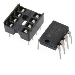 40pcs(20pcs LM358+20pcs 8P IC Block) Precision Dual Operational Amplifier 3V to 32 V,8-Pin-0