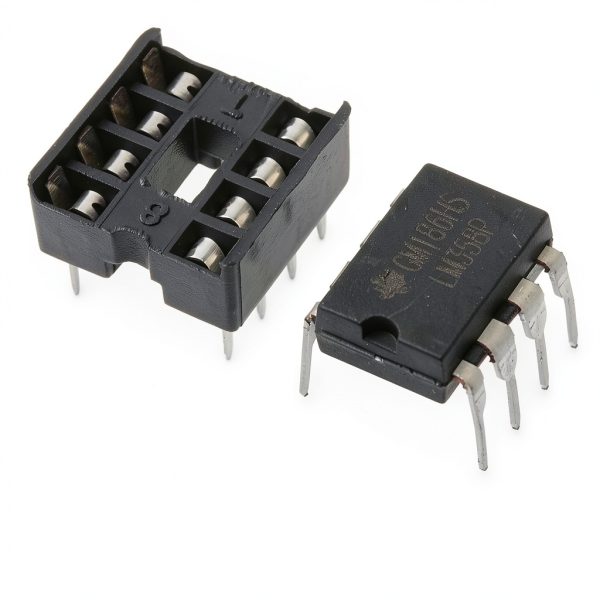 40pcs(20pcs LM358+20pcs 8P IC Block) Precision Dual Operational Amplifier 3V to 32 V,8-Pin-0