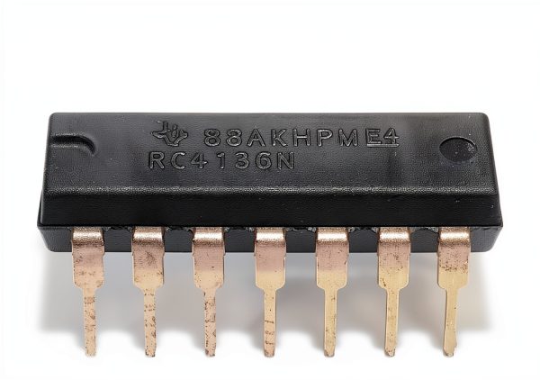 RC4136N RC4136 Quad Low Noise 30V Operational Amplifier Op Amp Breadboard-Friendly IC DIP-14 (Pack of 10)-4