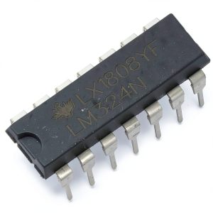 LM324N Bridgold quad operational amplifier 1MHz 14 Pin Precision-0