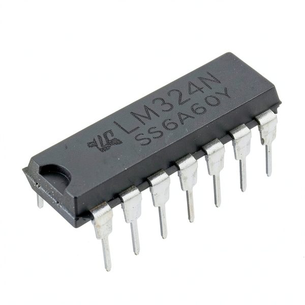 BOJACK LM324N Quadruple Operational Amplifier LM324 14 pins Adjustable Voltage Regulator Transistor DIP-14 (Pack of 25)-0